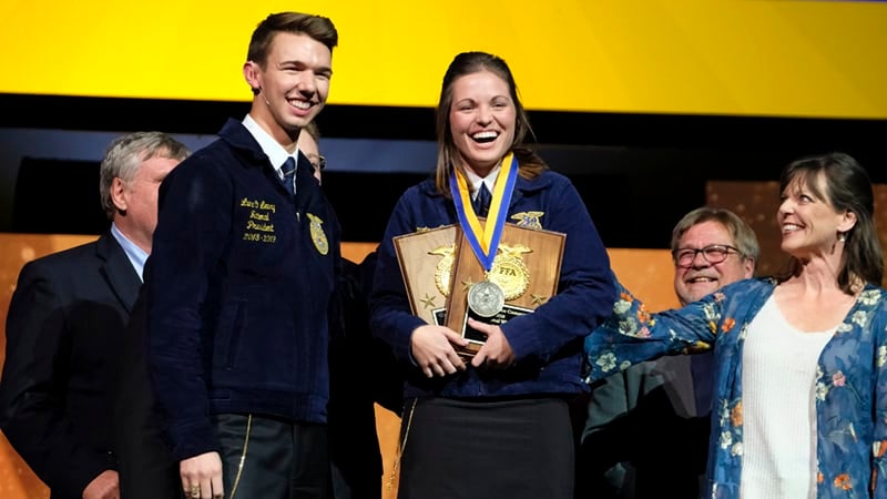 Courtney Cameron 2019 American Star in Agriscience Winner Courtney Cameron 2019 American Star in Agriscience Winner