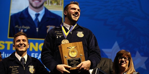 Austin Nordyke 2017 Star in Agribusiness, Austin Nordyke