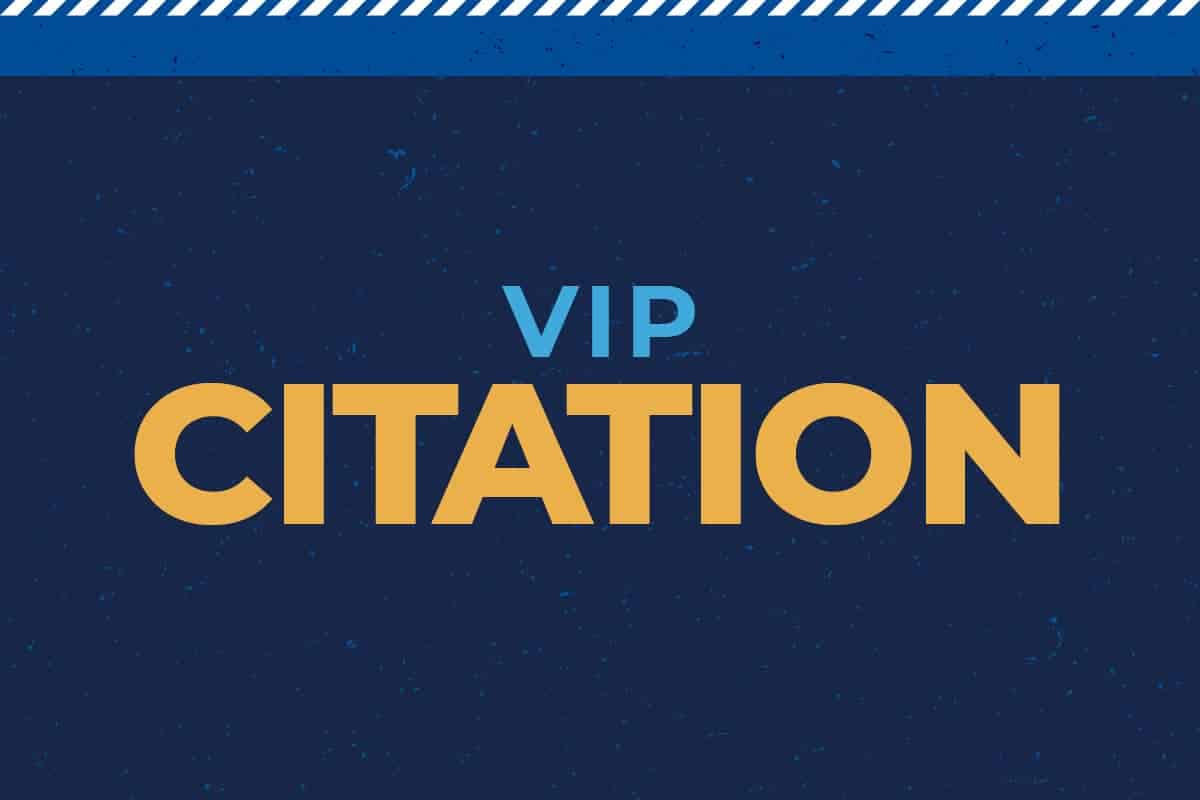 2022 VIP Citation - Thumbnail