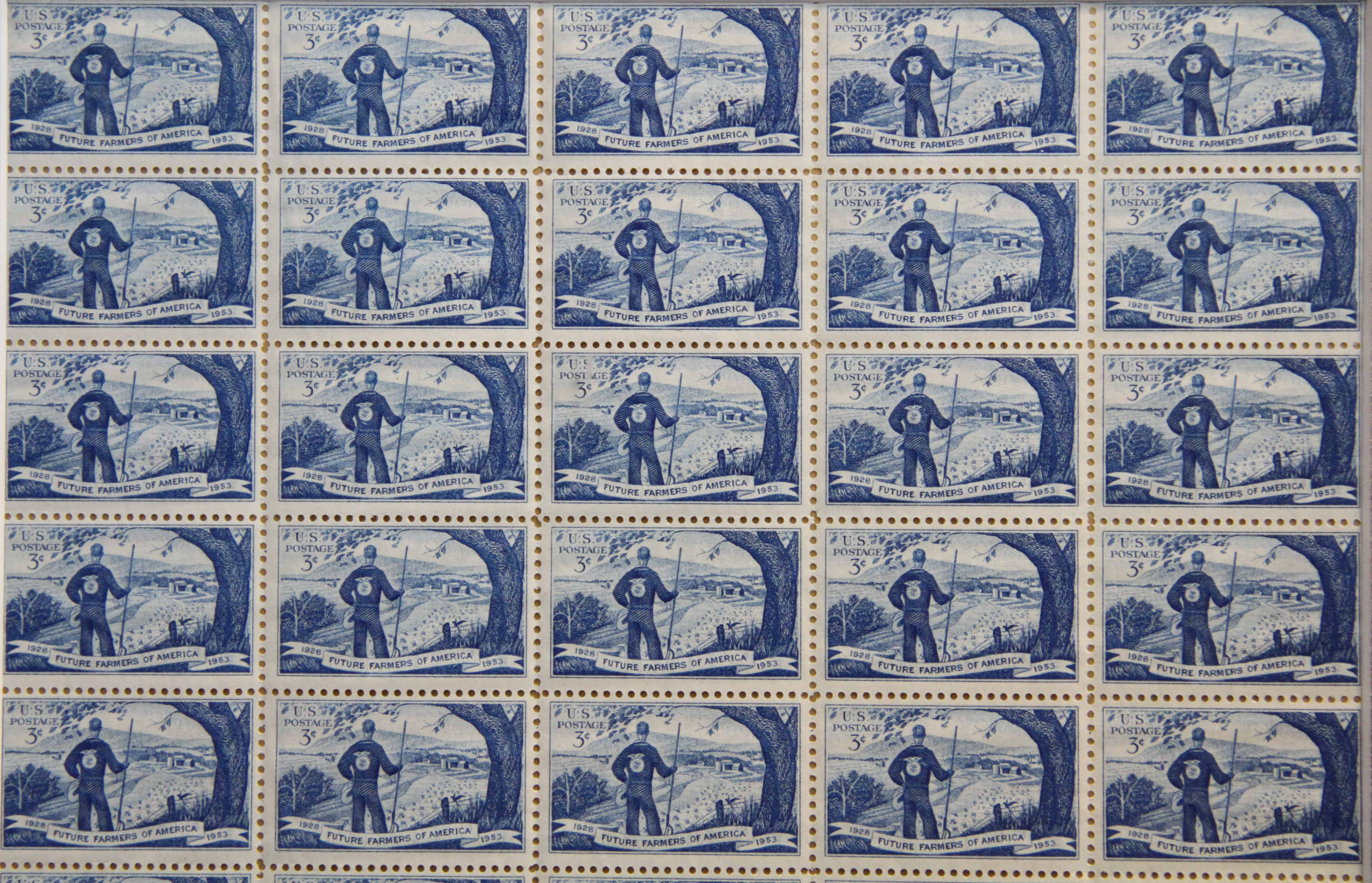 FFA Postage Stamp - 1953
