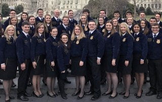 FFA members in Washington, D.C., in 2017.