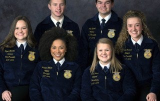 Portrait of 2017-18 National FFA Officer Team