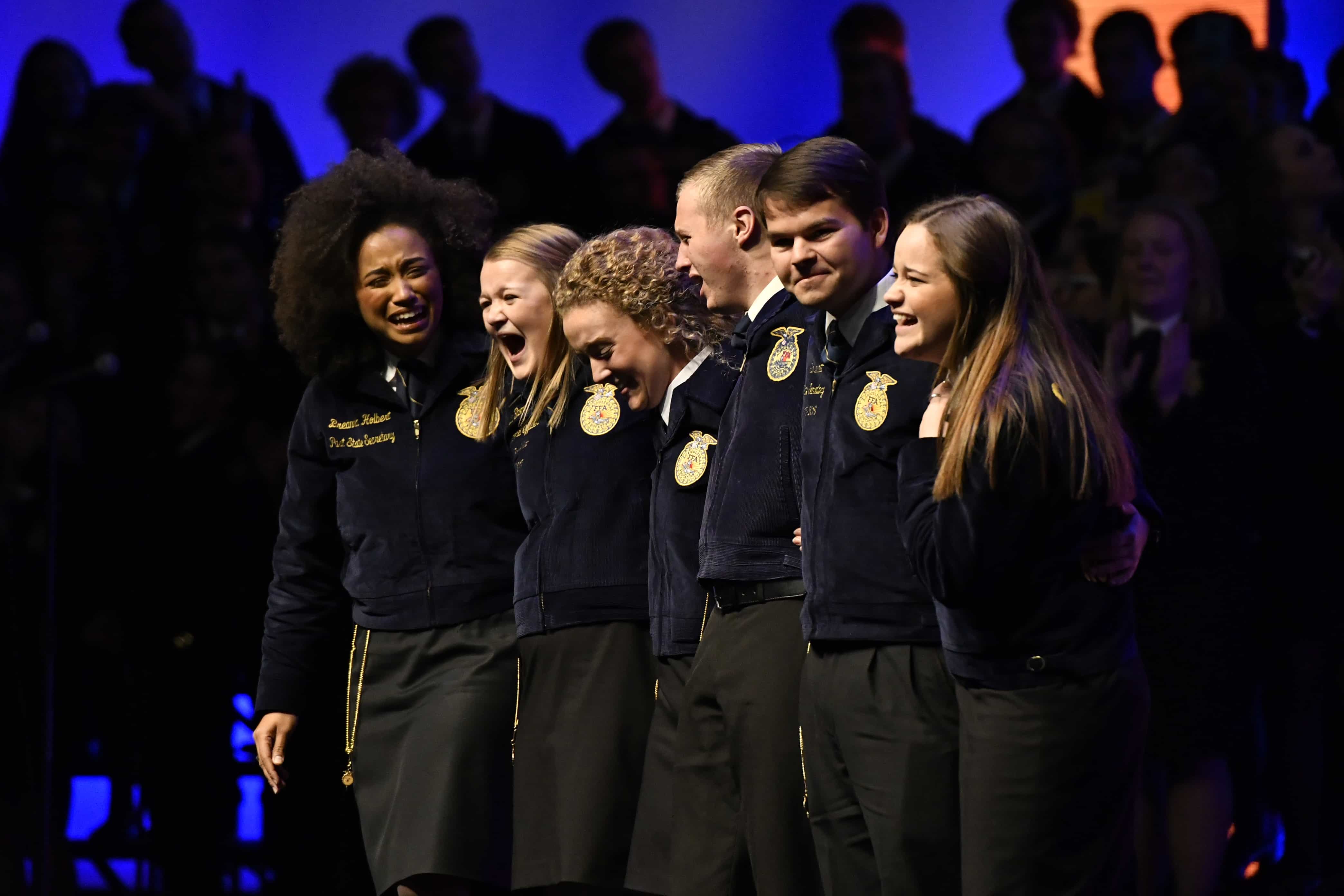 FFA members elect new Illinois FFA officer team, General