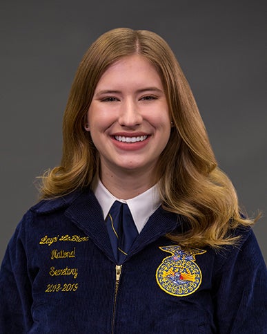 Layni LeBlanc – Secretary 2018-19 Layni LeBlanc - Secretary 2018-19