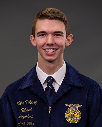 Luke O’Leary – President 2018-19 Luke O'Leary - President 2018-19