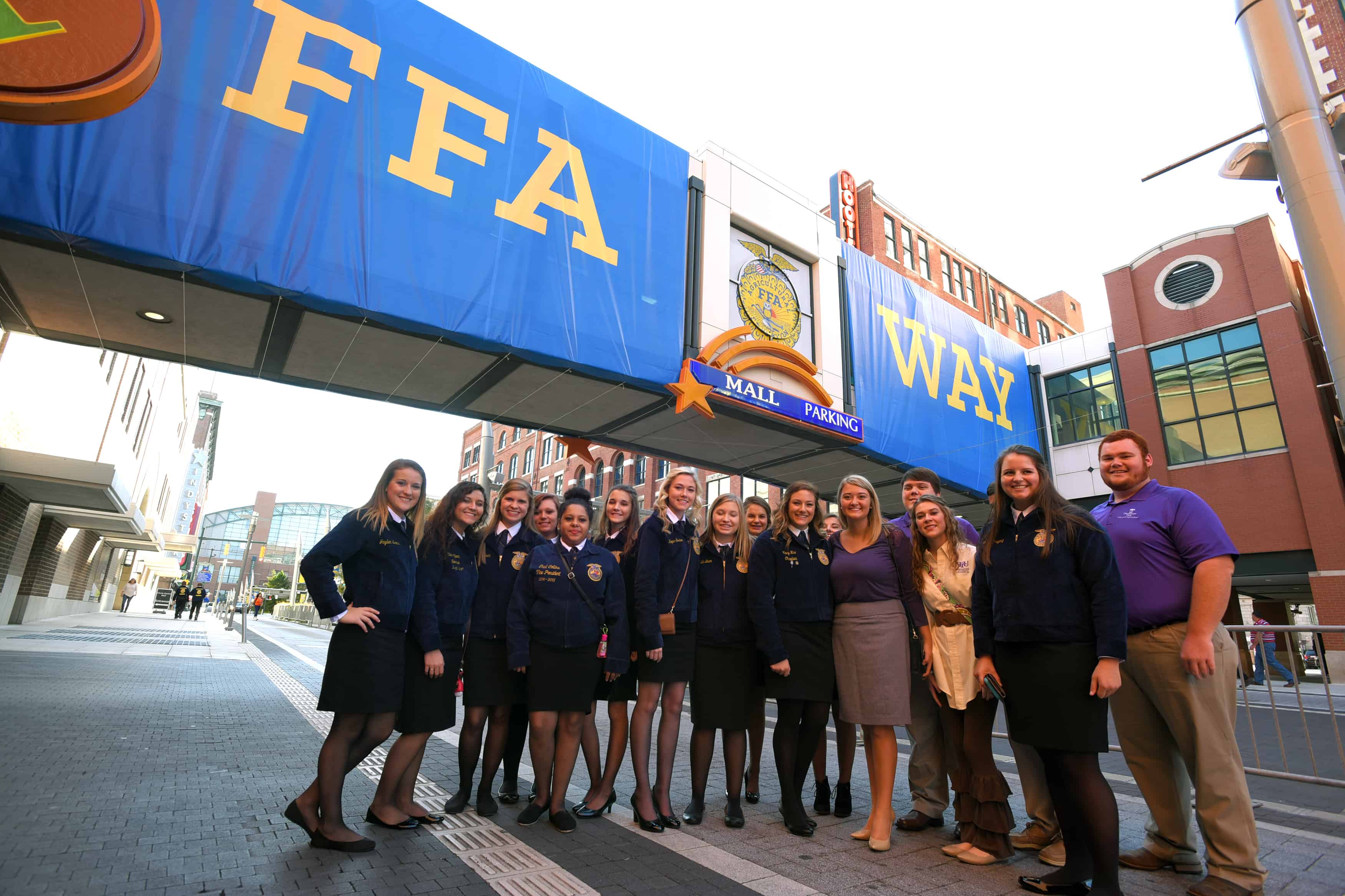 Area FFA members recognized at FFA Convention in Indianapolis