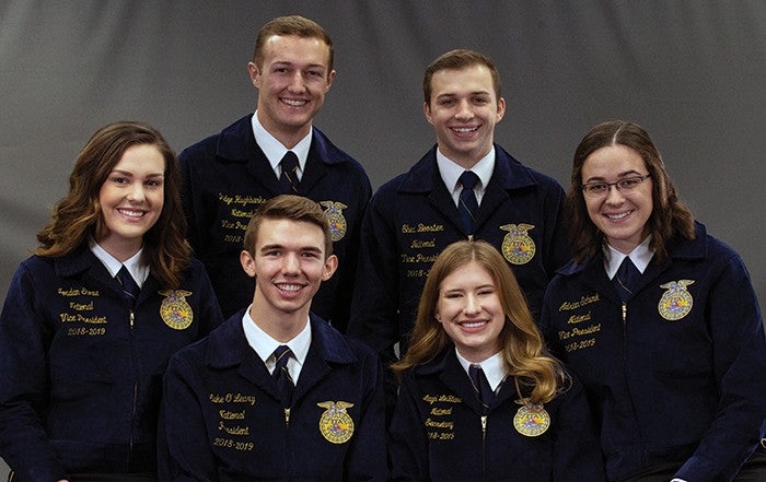 2023-2024 National FFA Officer team, WTAQ News Talk