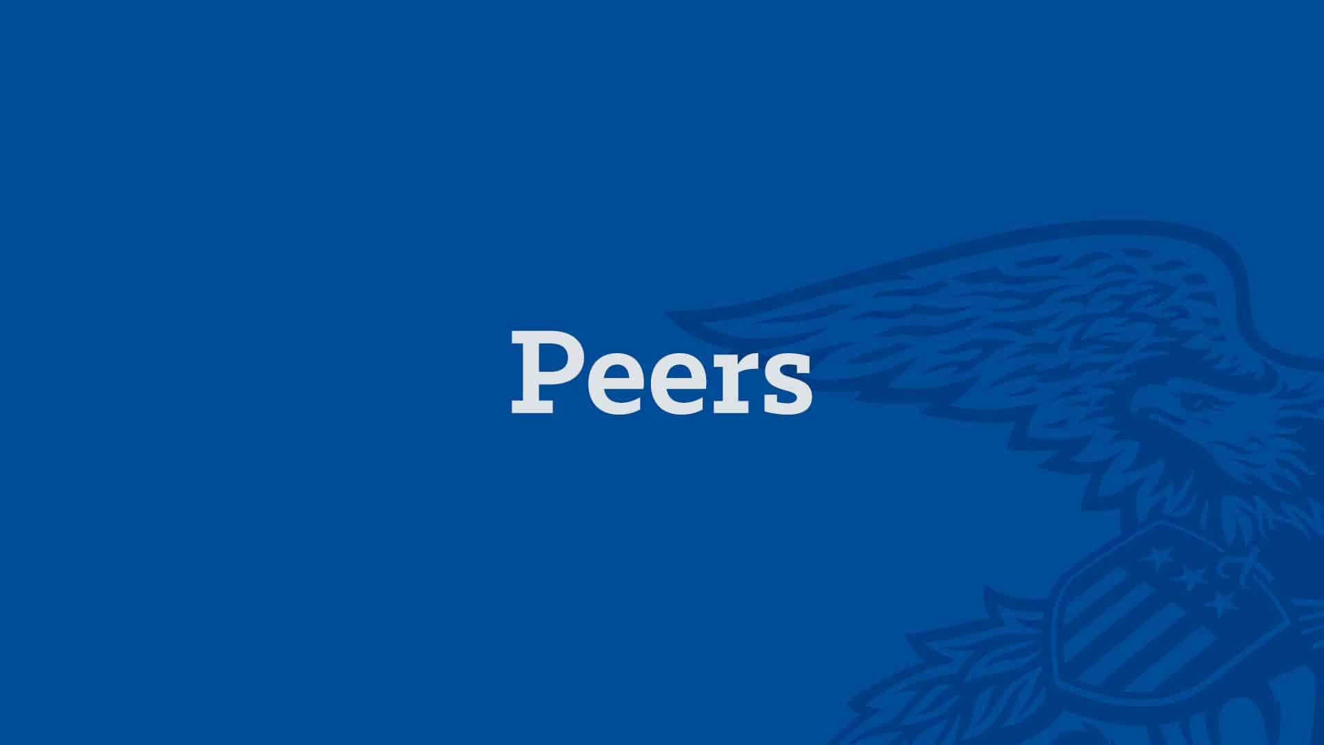 Advocacy Experience Eagle Banners - Peers