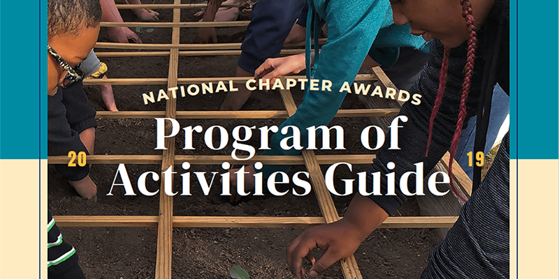 Program of Activities cover
