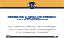 FFA Member Engagement and Recruitment