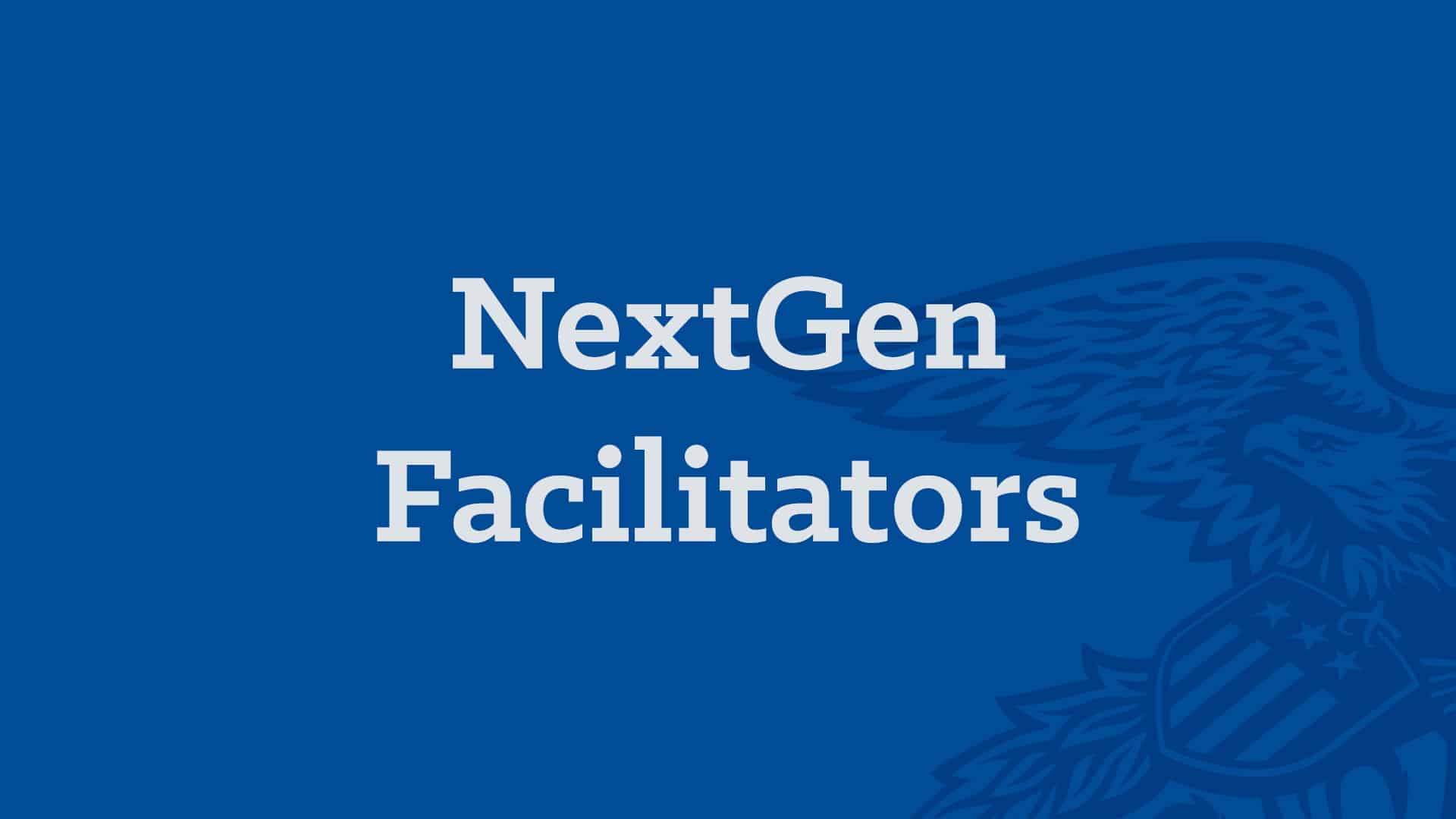 NextGen Facilitators