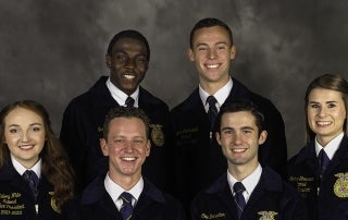 2020-21 National Officer Team Elected During 93rd National FFA