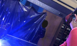 Paige Camacho welding