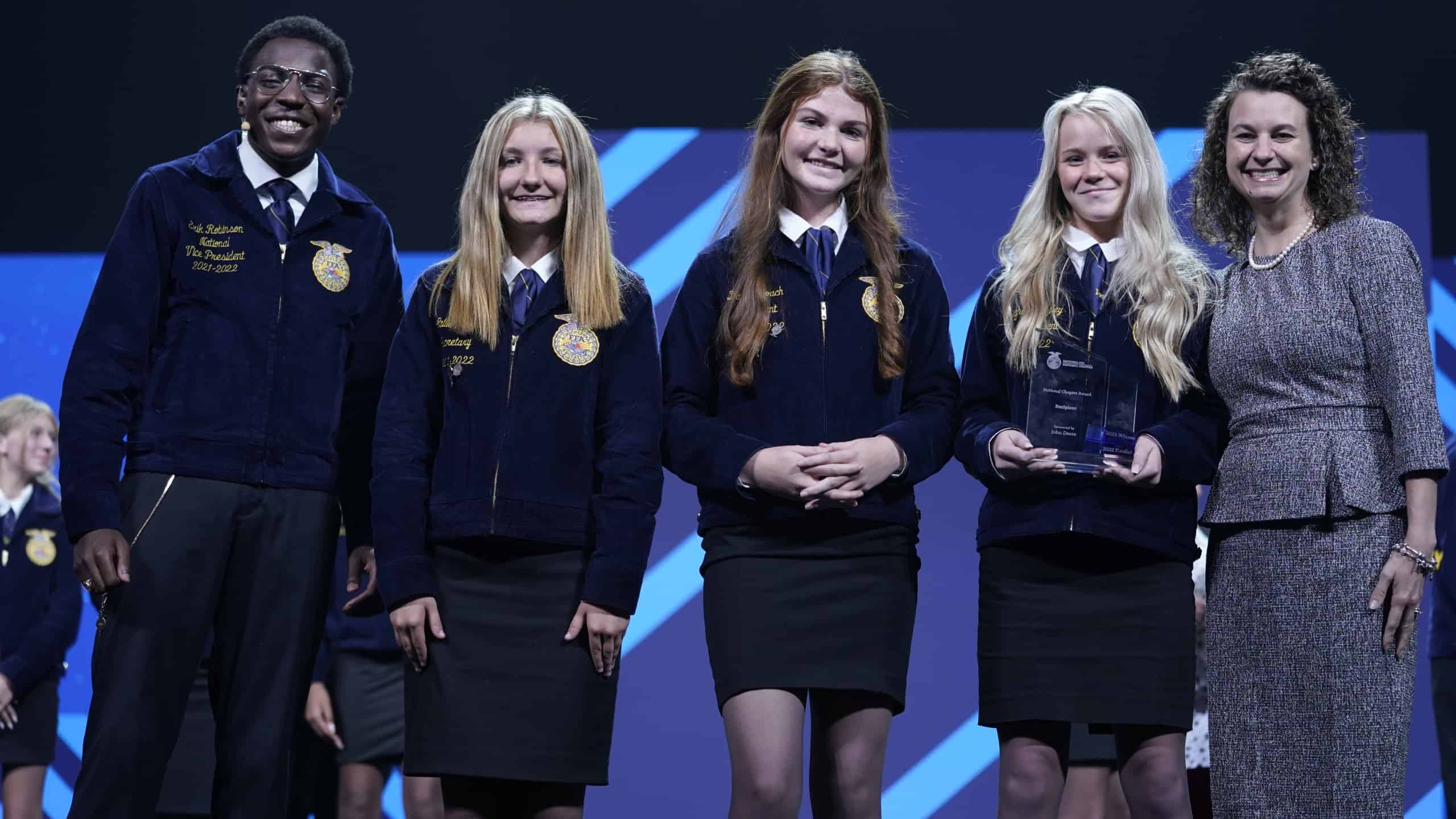 Models Of Excellence Awarded For POA Impact National FFA Organization