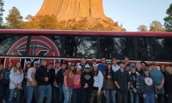 Idaho FFA Convention Bus