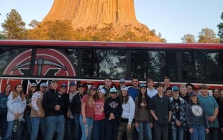 Idaho FFA Convention Bus