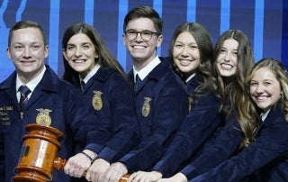 2022-23 National FFA Officer Team | Gavel Shot