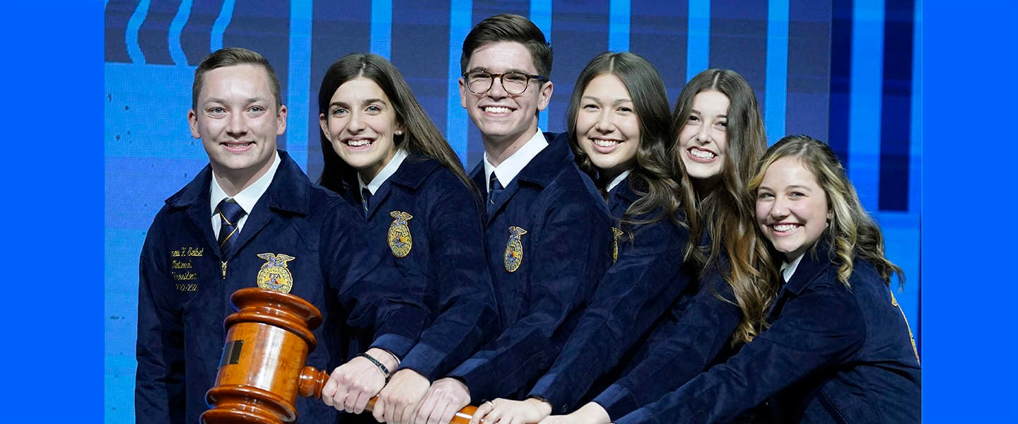 2022-23 National FFA Officer Team | Gavel Shot