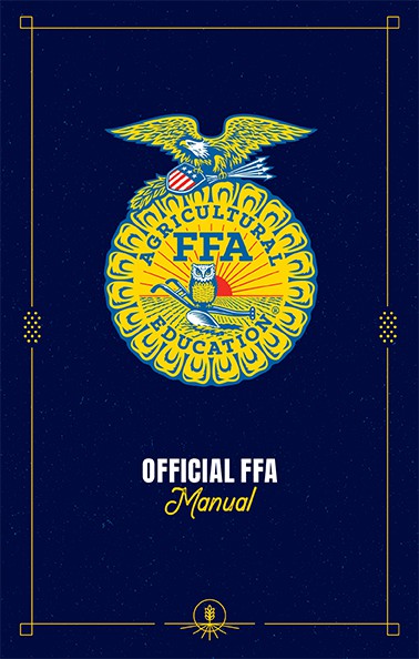 2023-24 Official FFA Manual Cover Only