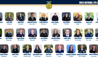2023-24 National FFA Officer Team Elected During 96th National FFA  Convention & Expo