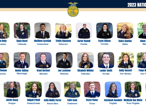 35 Members Chosen to Run for 2023-24 National FFA Office