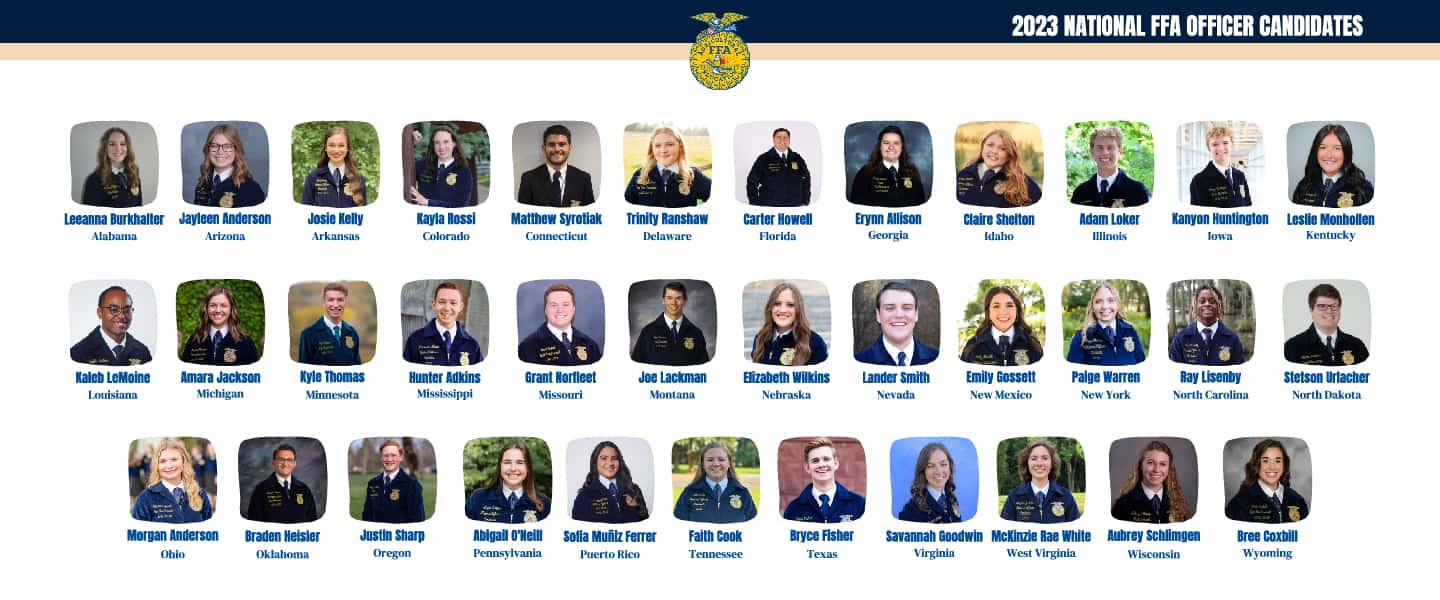 Go Pokes! National FFA President for 2023-24 is Amara Jackson- a