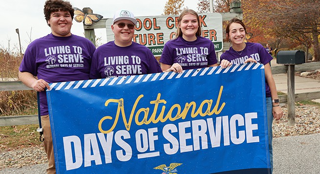 Living to Serve | National Days of Service | Member Participation