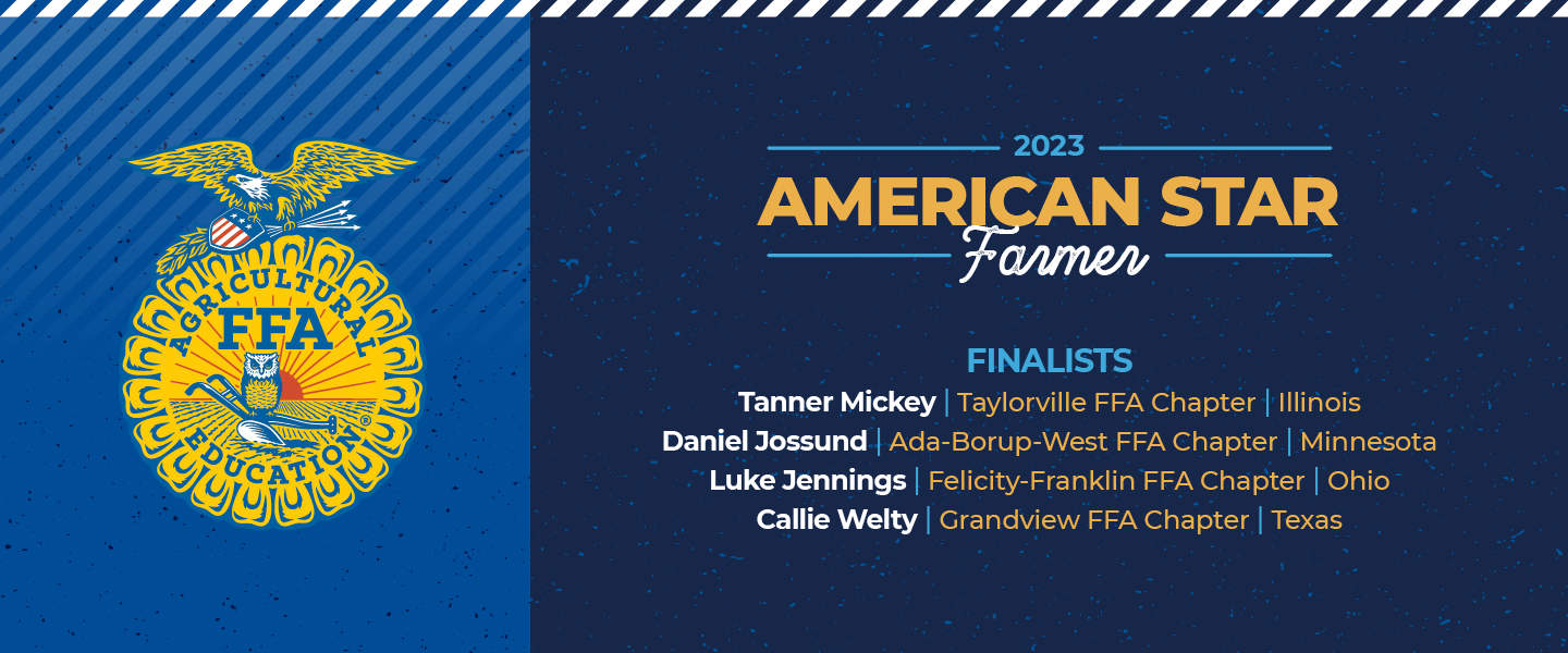 Meet the Finalists: 2023 American Star Farmer - National FFA