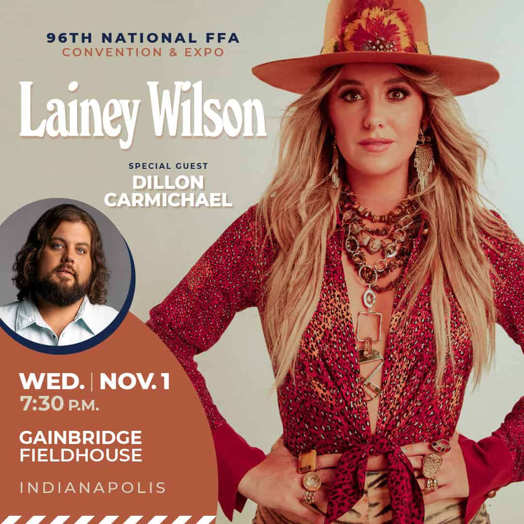 Lainey Wilson in Concert National FFA Organization