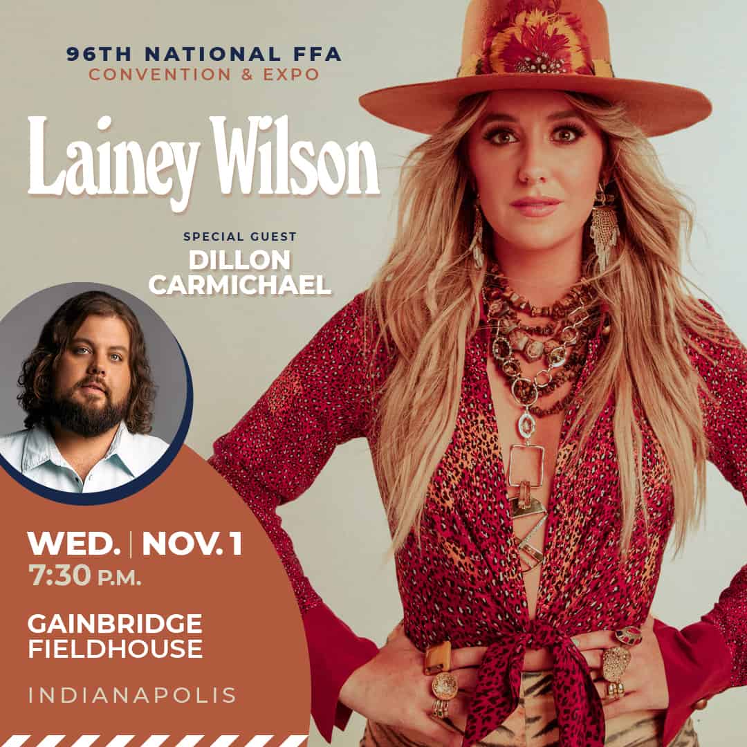 Lainey Wilson in Concert - National FFA Organization