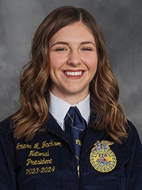 ECI FFA member begins service as an area FFA Officer