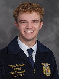 2023-2024 National FFA Officer team, WTAQ News Talk