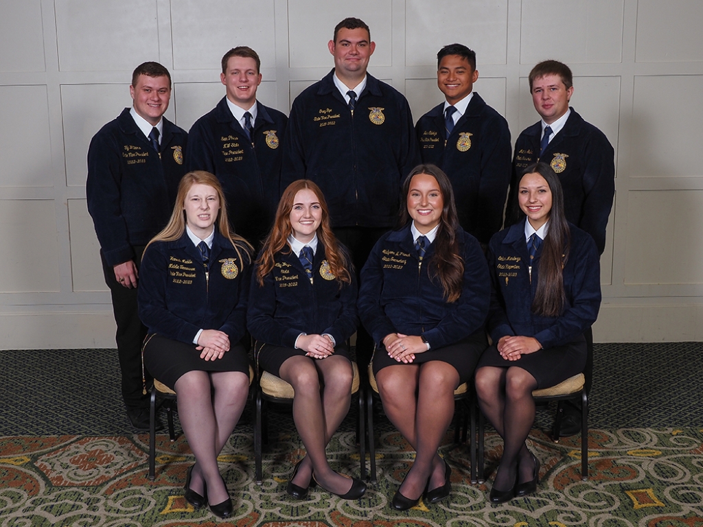 FFA National Officer Candidates for 2024