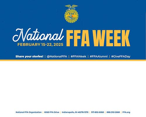 2025 FFA Week Template Thumbnail