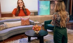 Schroeder appeared on the Kelly Clarkson Show, for her selfless project. She will appear on the show again in January.