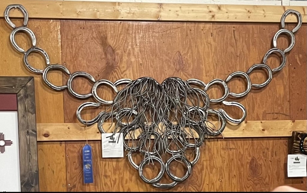 Solomon’s latest agricultural mechanics project, which was made for her local fair’s auction.