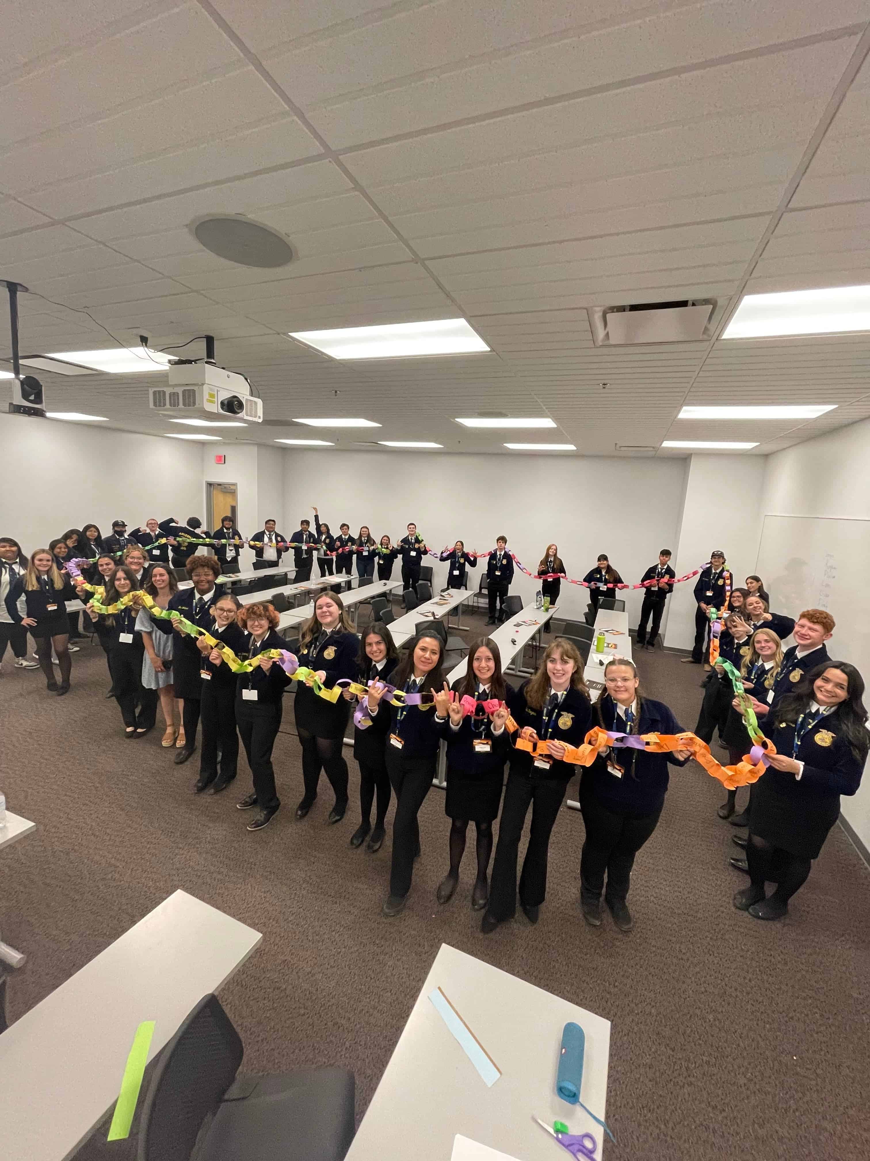 Creating an engaging FFA experience can help everyone feel connected. Photo courtesy of Bethany Matos/Arizona FFA.