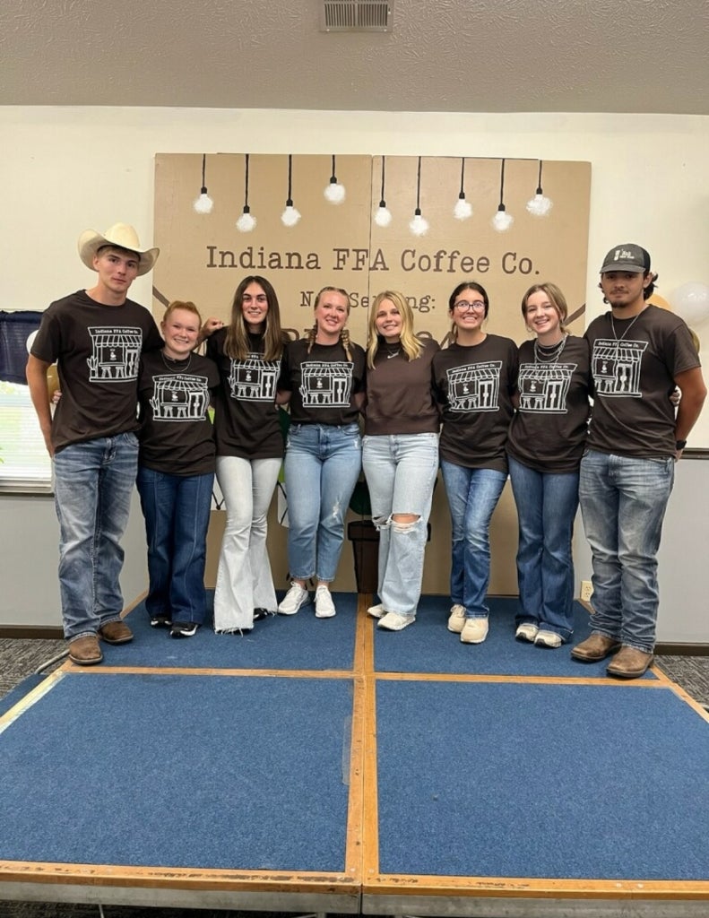 20244-2025 Indiana FFA District IV Officer Team