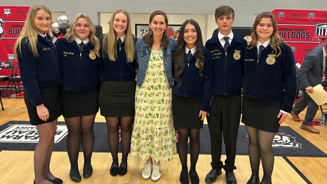 Becoming an FFA advisor can help you make a difference in the lives of future agriculturists. Photo courtesy of Rachel Kinsaul.
