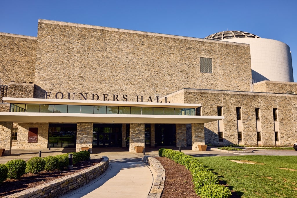 Since Milton Hershey School was established 116 years ago, countless students and educators have walked through the doors of Founders Hall. Photo by Chris Simpson.