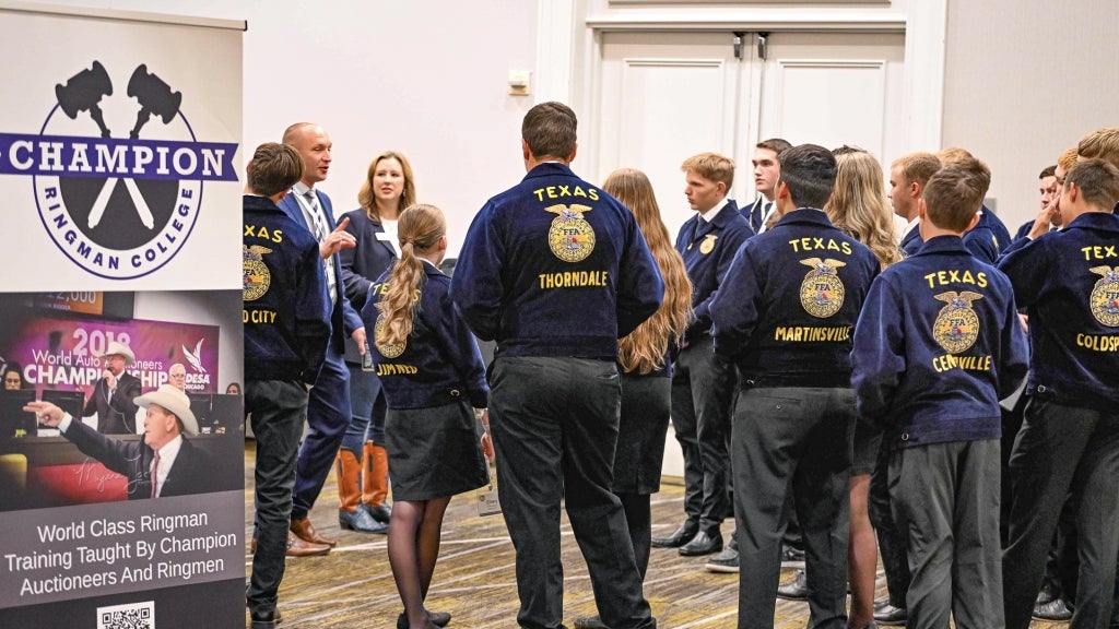 Throughout the event, FFA members received guidance and support from industry leaders. Photo by Myers Jackson.