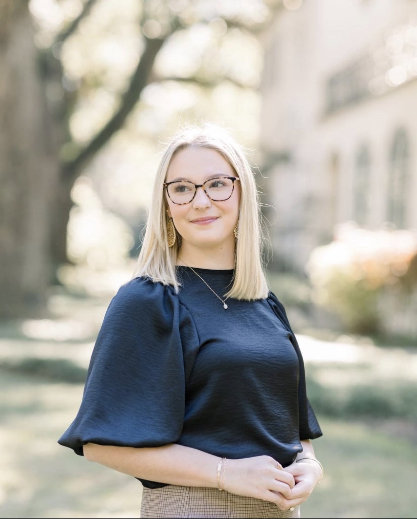 Sydney Bruchhaus embodies the FFA motto of “living to serve” by turning early uncertainty into a lifelong commitment to leadership and community impact.
