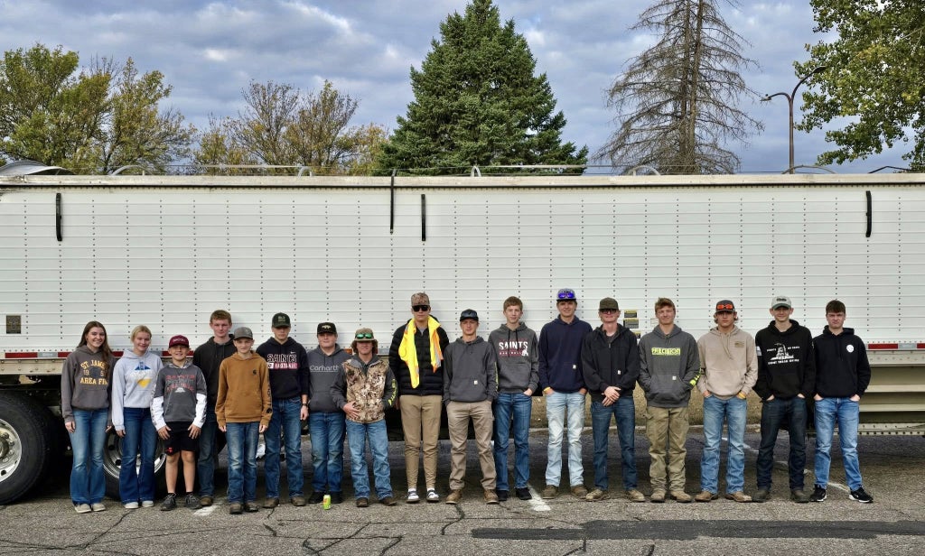 Seventeen high school FFA members volunteered to participate in this year’s event, which was held on Thursday, Oct. 2, 2025.