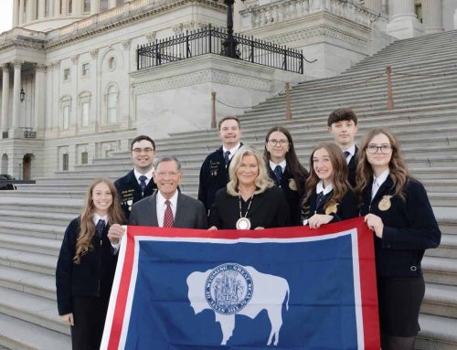 Wyoming FFA Members Advocate for Agriculture at Nation’s Capital