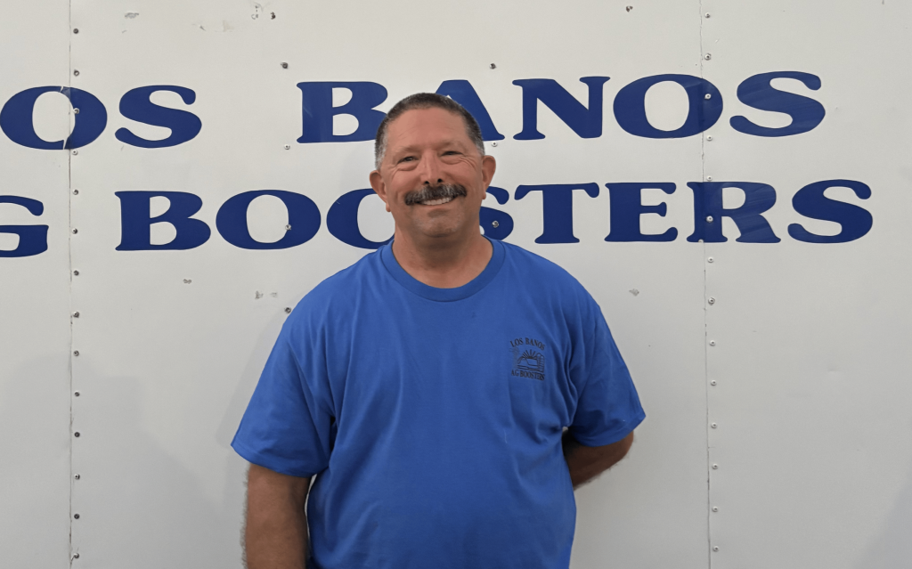 Los Banos Ag Booster President Don Baker.