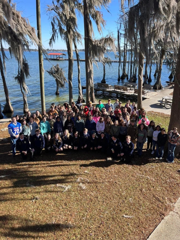 A group photo taken at the North Carolina Three Rivers Federation’s Federation Leadership Conference.