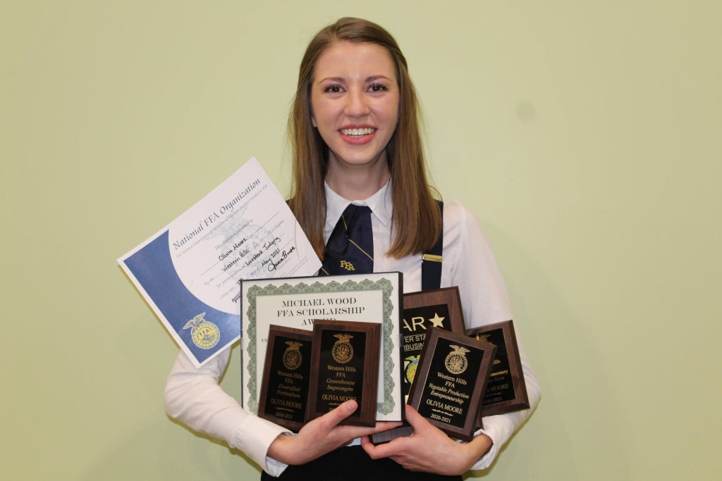 Michael Wood Scholarship recipient Olivia Moore.
