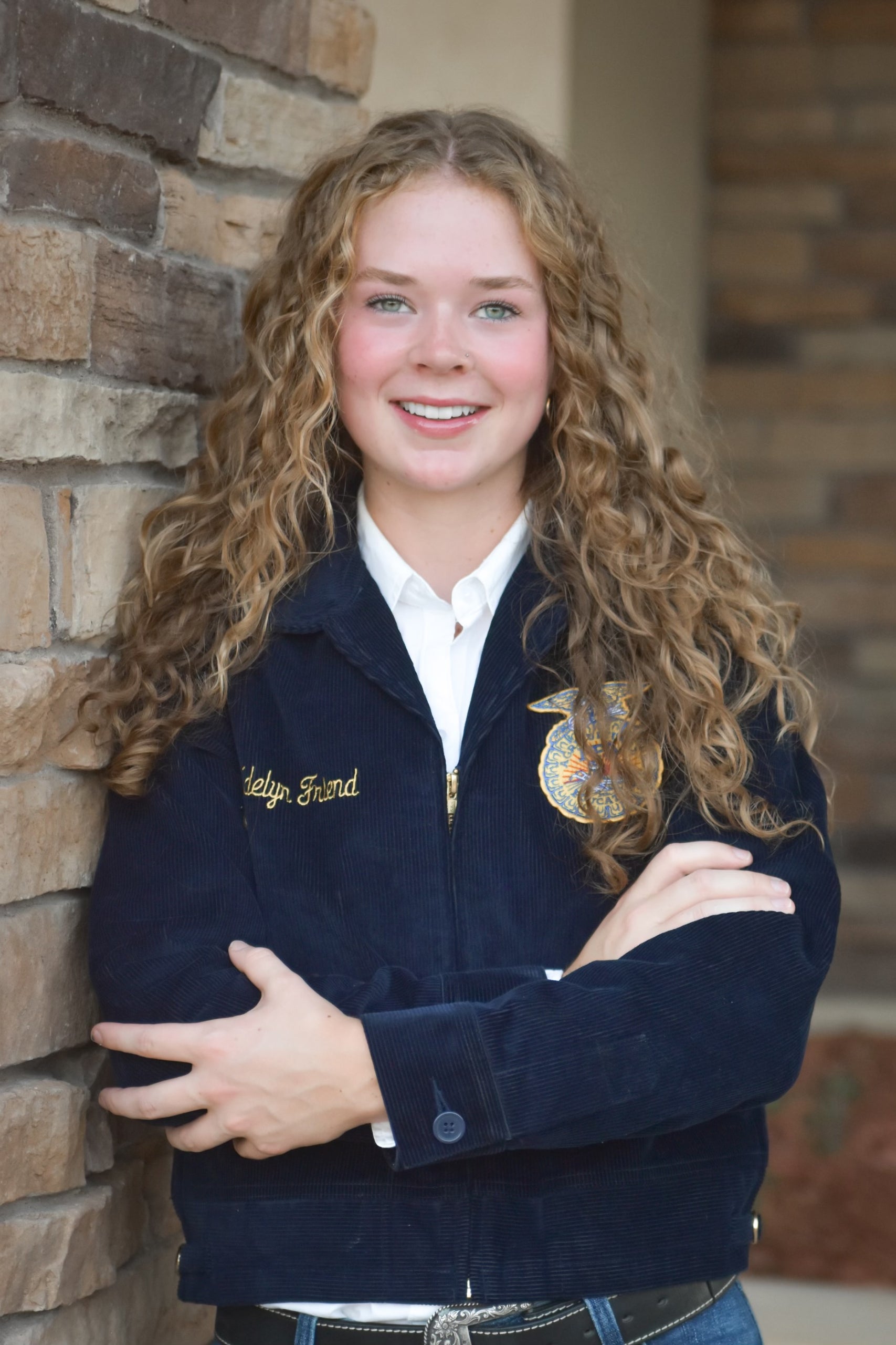 Adelyn Friend, Woodward FFA vice president in Oklahoma.