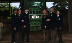 Ripley FFA Officer Team Travis Mendenhall