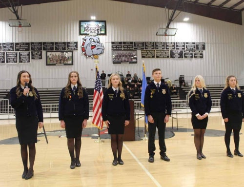 Meeker FFA Honors Veterans